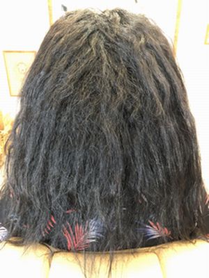 お客様の施術 縮毛矯正(超強癖)Before